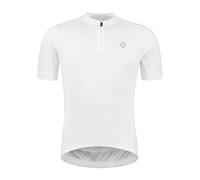 Rogelli Core Maillot Manches Courtes Velo Homme, Blanc, Taille 7XL