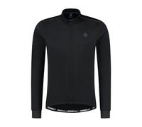 Rogelli Core - Veste de cyclisme d'hiver - Homme | Col en polaire - Coupe-vent - Colonne d'eau 5 000 mm - Poche arrière zippée - Température 0 - 15 °C