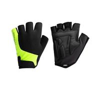Rogelli Essential Gants Velo Homme , Noir/Fluor , Taille M