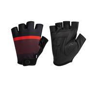 Rogelli Hero II Gants Velo Homme, Rouge/Bourgogne/Noir, Taille M