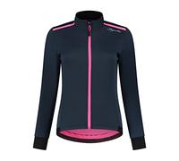 Rogelli Pesara Veste Velo Hiver Femme, Bleu/Rose, Taille L