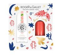 Roger & Gallet Coffret Eau Parfumée Bienfaisante Fleur De Figuier 100 Ml Et Sa Bougie Parfumée