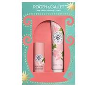 Roger Gallet Coffret de Noël Fleur de Figuier Crème Mains 30 ml + Baume Lèvres 3,5 g