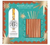 Roger&Gallet Coffret Eau Parfumée Bienfaisante Bois D’Orange 100ml + Diffuseur