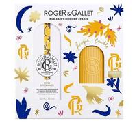 Roger & Gallet Coffret Eau Parfumée Bienfaisante Bois D'orange 100 Ml Et Sa Bougie Parfumée