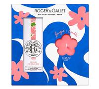 Roger & Gallet Coffret Eau Parfumée Bienfaisante Fleur de Figuier 100ml + Bougie Parfumée