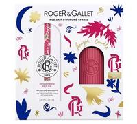 Roger & Gallet Coffret Eau Parfumée Bienfaisante Gingembre Rouge 100 Ml Et Sa Bougie Parfumée