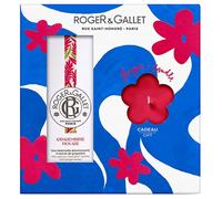 Roger & Gallet Coffret Eau Parfumée Bienfaisante Gingembre Rouge 100 ml et sa Bougie Parfumée