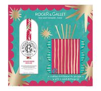 Roger&Gallet Coffret Eau Parfumée Bienfaisante Gingembre Rouge 100ml + Diffuseur