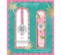 Roger&Gallet Coffret Eau Parfumée Bienfaisante Rose 30ml + Crème Mains 30ml Offert