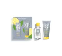 Roger&Gallet - Cologne Twist - Coffret Homme Eau de Cologne 100ml + Gel Douche 200ml - Fraîcheur Boisée - 13 Essences Naturelles - Agrumes, Élémis, Bois Blancs et Sauge - Edition Cadeau Fête des Pères
