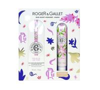 Roger & Gallet Feuille de Thé Coffret Eau Bienfaisante 30ml + Crème Mains 30ml