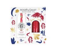 Roger & Gallet Coffret Eau Parfumée Bienfaisante Gingembre Rouge 100 Ml Et Sa Bougie Parfumée