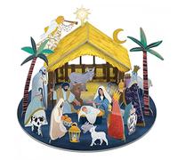 Roger la Borde Calendrier de l'Avent 3D Pop & Slot Nativité Away dans une crèche