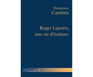 Roger Laporte, une vie d'écriture - Domenico Cambria - Hermann - broché - Essai
