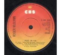 ROGER MCGUINN - PEACE ON YOU 7 INCH (7" VINYL 45) UK CBS 1974