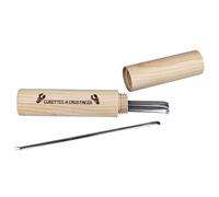 Curette à homard + fourreau bois - lot de 12