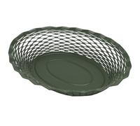 ROGER ORFEVRE Corbeille à pain 30 x 24 cm Vert Sapin - Vintage