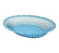 ROGER ORFEVRE - Corbeille pain Vintage ovale 25x18 cm bleu