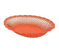 Corbeille pain vintage ovale orange roger orfevre 721137