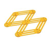 Roger Orfèvre - Dessous de plat étirable vintage jaune