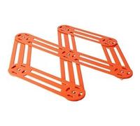 Roger Orfevre - Dessous de plat extensible 6 branches Orange Orange G