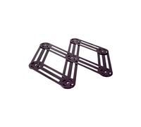 Roger Orfèvre – Dessous de plat extensible 6 branches Prune
