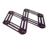 Roger Orfevre - Dessous de plat extensible 6 branches Prune Violet G