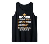 Roger personnalisé Humour Définition Prénom Roger Débardeur