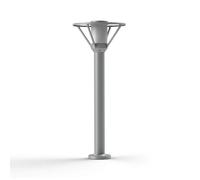 Roger Pradier Bermude N°3 Wege-/Pollerleuchte, gris soie