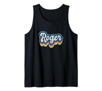 Roger Prénom Boy Vintage Style 70s 80s Personnalisé Débardeur
