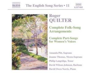 Roger Quilter Complete Folk-song Arrangements (Norris, Pitt, Thomas) (CD) Album