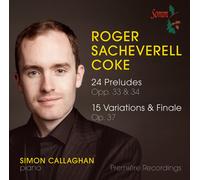 Roger Sacheverell Coke Roger Sacheverell Coke: 24 Preludes, Op. 33 & 34/... (CD)