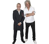 Roger Taylor And Brian May (Duo) Mini découpe célébrités