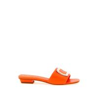 Roger Vivier - Belle Vivier Slides - Femme - Chaussures - Orange - Taille: 37 EU