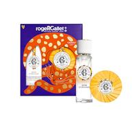 RogerGallet - Coffret Cadeau Noël Femme Bois d’Orange - Eau Parfumée Bienfaisante 30 ml + Savon 100 g Offert - Idée Cadeau Femme aux Notes d’Orange, Petit Grain et Patchouli