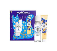 RogerGallet - Coffret Cadeau Noël Femme Vanille Soleil - Eau Parfumée Bienfaisante 30 ml + Crème Mains Offerte - Idée Cadeau Femme aux Notes de Vanille, Jasmin et fleurs blanches solaires