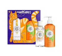RogerGallet, Coffret Eau Parfumée Néroli 100ml + Lait Corps | Coffret aux notes de néroli et fleur d’oranger, Fragrance relaxante, Apporte une sensation d’apaisement, Usage quotidien
