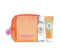 RogerGallet - Trousse voyage Néroli - Eau Parfumée Bienfaisante 30 ml et Gel Douche Bienfaisant 50 ml - Routine Parfumée Format Voyage