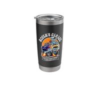 Roger's Garage Hotrod Classic Car Design pour le nom Roger Gobelet isotherme en acier inoxydable double paroi
