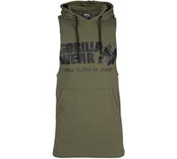 Rogers Hooded Tank Top - Army Green - S