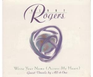 Rogers, Kenny - Write Your Name Across My Heart