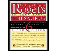 Roget's International Thesaurus, 6th Edition