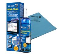 ROGGE DUO-Clean Original Screen Cleaner - 250ml inkl. ROGGE Premium Prof. Microfibre, LCD - TFT - LED - TV - Touch Displays + Plasma Screen Cleaner - The Original since 1998 - Made in GERMANY