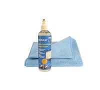 ROGGE Nettoyant pour écran 250 ml + 1 chiffon microfibre de classe mondiale 40 x 40 cm