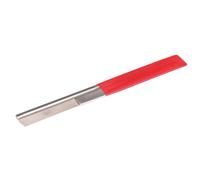 Rogne-pied avec manche inox Kerbl Rouge 30x3 cm
