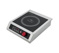 ROGONPDK Cuisinière électrique, à induction, commerciale, 3500 W, brûleur électrique à induction, avec affichage LED, 220-240 V, plateau de table professionnel