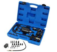 ROGONPDK Lot de 23 outils d'extraction d'injecteurs pneumatiques avec adaptateur, extracteur d'injecteur pneumatique, extracteur d'injecteurs diesel, bleu