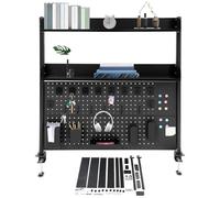 ROGONPDK Organisateur de bureau multi-usages à clip - Plan de travail - Étagère de bureau - Petite bibliothèque - Organiseur de rangement pour bureau et chambre à coucher