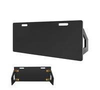 ROGONPDK Planche de rebond de football, portable, mur d'entraînement pliable, 100 x 40 cm, pratique de passage et de tir, mur de rebond portable, noir